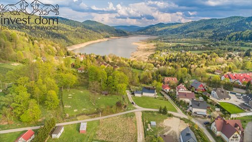 Działka z widokiem na jezioro Klimkówka – idealna pod dom i rekreację działka Klimkówka