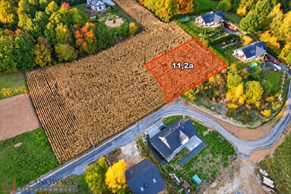 działka na sprzedaż 1120m2 działka Wola Zachariaszowska