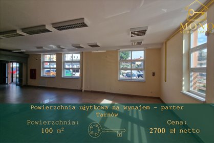 lokal użytkowy na wynajem 100m2 lokal użytkowy Tarnów