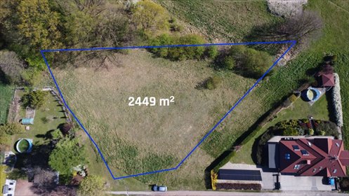 Działka 2449 m² w Ornontowicach (blisko natury i infrastruktury) działka Ornontowice, Zamkowa