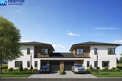 Polecam nowoczesny bliźniak 145 m² z garażem i dużą działką dom Osowiec