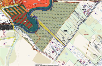 działka na sprzedaż 2900m2 działka Żabieniec, Łąkowa