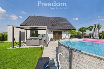 Nowoczesny dom 130 m² z ogrodem, spokojna okolica dom Radocza