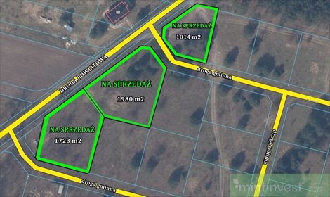 działka na sprzedaż 1980m2 działka Rurzyca