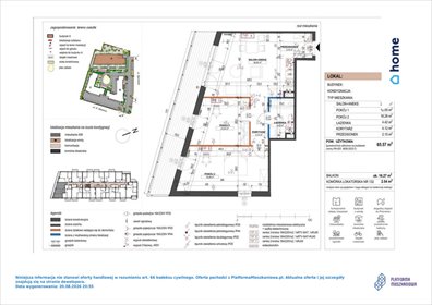 3-pokojowe mieszkanie 65,57 m² z balkonem 16,27 m² w Szamotułach polecam! mieszkanie Szamotuły