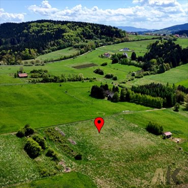 Polecam działki w Pisarzowej 872 m² z WZ na dom w pięknej okolicy działka Pisarzowa