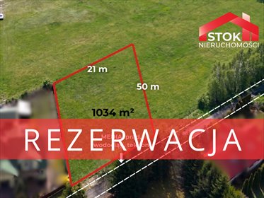 Działka 1034 m² pod dom i usługi w Dojlidach Górnych działka Białystok, Dojlidy Górne, Rzeczna