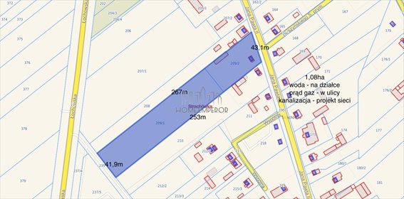 działka na sprzedaż 10800m2 działka Strachówka, Jana Pawła II