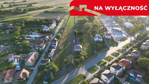 Do sprzedania działka 9 426 m² z możliwością zabudowy mieszkaniowej i usługowej działka Międzyrzec Podlaski, Warszawska