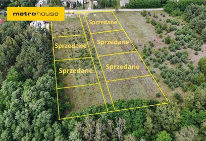 działka na sprzedaż 1200m2 działka Puszcza Mariańska, Akacjowa