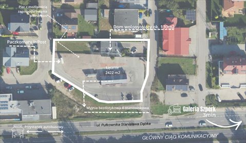 lokal użytkowy na sprzedaż 2422m2 lokal użytkowy Pogórze