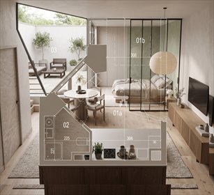 Na sprzedaż przestronne mieszkanie 28 m² z ogródkiem w centrum Wrocławia mieszkanie Wrocław, Przedmieście Oławskie, Stawowa