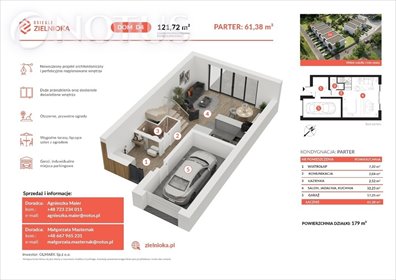 Nowoczesny dom 120 m² z garażem i ogrodem dom Kraków