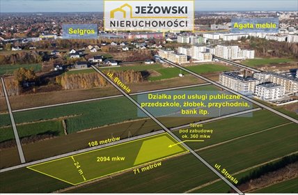 działka na sprzedaż Lublin Jemiołuszki 2094 m2