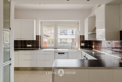 Przestronny segment z ogrodem na Sadybie, 6 pokoi, garaż dom Warszawa, Mokotów Sadyba, Okrężna