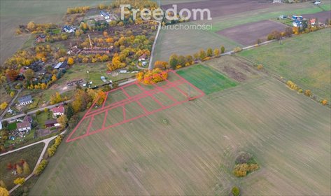 działka na sprzedaż 1000m2 działka Waszulki