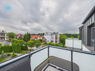 Nowoczesne dwupoziomowe mieszkanie z biurem i balkonem mieszkanie Niemcz, Olszynki