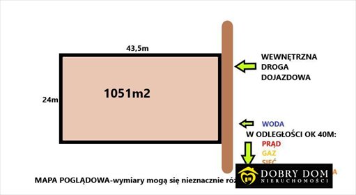 Sprzedam działkę 1051 m² z mediami i warunkami zabudowy działka Ciechanowiec