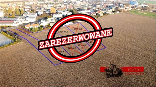 Działka 1224 m² w Kiszkowie - warunki zabudowy na dom działka Kiszkowo, Kiszkowo
