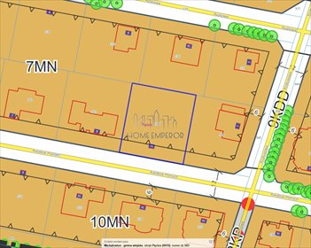 działka na sprzedaż 918m2 działka Pęcice, Kwiatów Polnych