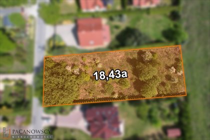 działka na sprzedaż 1843m2 działka Michałowice