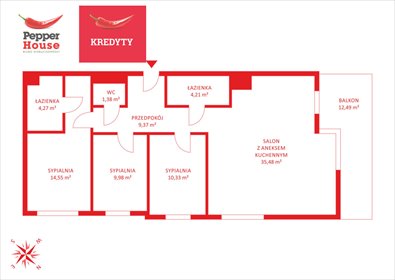 mieszkanie na sprzedaż 90m2 mieszkanie Gdańsk, Zaspa, Leszczyńskich