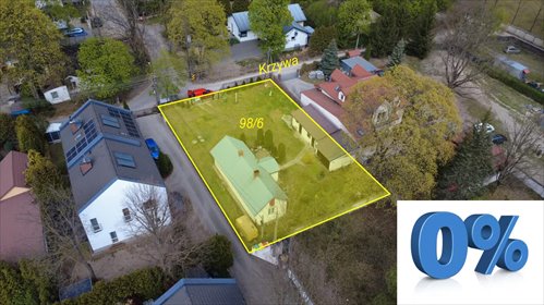 Dom z dużą działką 840m², 3 pomieszczenia, ogrzewanie polecam! dom Sulejówek, Ratajewo, Krzywa