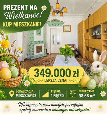 mieszkanie na sprzedaż 99m2 mieszkanie Mieszkowice, Henryka Sienkiewicza
