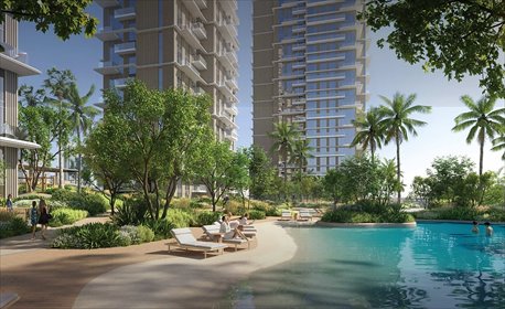 Polecam luksusowy apartament 77 m² z planem płatności mieszkanie Jumeirah Islands, Jumeirah Islands, Jumeirah Islands, Dubaj