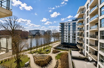 Przestronne 3 pokoje z balkonami nad Odrą w River Point mieszkanie Wrocław, Kępa Mieszczańska, Mieszczańska