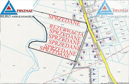 działka na sprzedaż 3599m2 działka Barczewo, Graniczna
