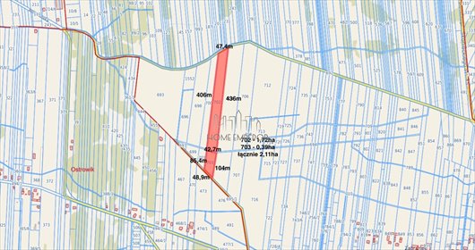 Działka rolna 20 565 m² w Zabraniec - brak mediów działka Zabraniec