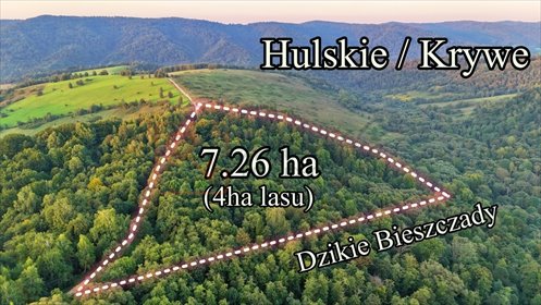 działka na sprzedaż 72600m2 działka Hulskie