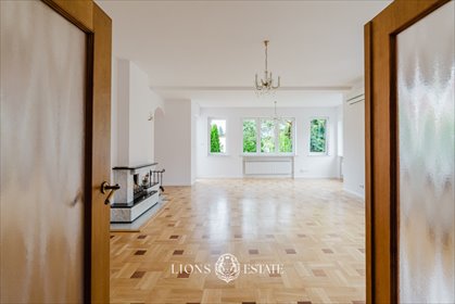 Rezydencja 580 m² w Wilanowie - prywatny ogród 728 m² dom Warszawa, Wilanów Niski