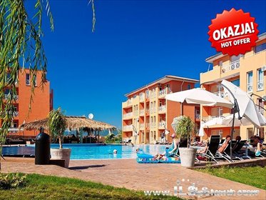 Umeblowany apartament 56,53 m² z balkonem i widokiem - polecam! mieszkanie Słoneczny Brzeg Sunny Day 6, SUNNY DAY 6