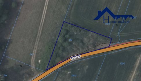 Do sprzedania działka 1000 m² w Kazuń Polski z mediami działka Kazuń Polski, Widok
