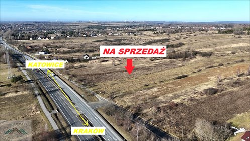 Sprzedam działkę inwestycyjną 24 454 m² przy DK94 w Krzykawie działka Krzykawa