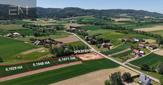 Działka budowlana z warunkami zabudowy, 1971 m2 działka Markuszowa