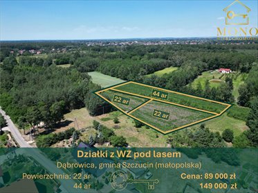 Zapraszam do obejrzenia działek budowlanych w Dąbrowicy działka Dąbrowica