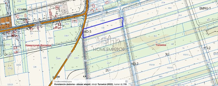 Działka usługowa 8601 m² w Turowicach - polecam! działka Turowice, Sarenki