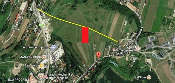 działka na sprzedaż 3740m2 działka Rzeszów, Zwięczyca, Zwięczycka