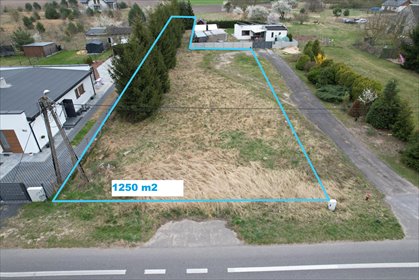 Działka budowlana 1250 m² z warunkami zabudowy i dostępem działka Bartodzieje
