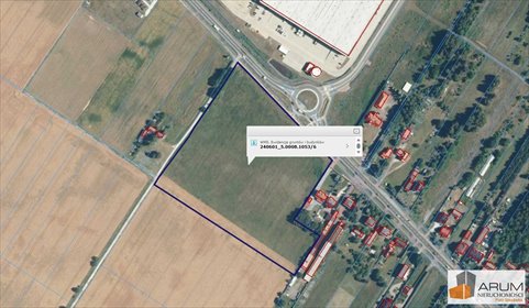 Działka inwestycyjna 37 689 m² przy autostradzie A1. działka Libidza