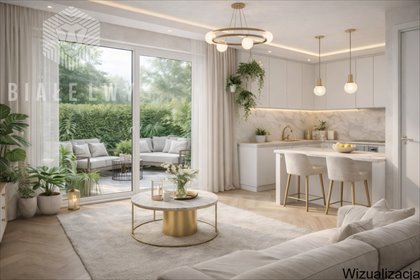 Na sprzedaż funkcjonalne mieszkanie 27,72 m² z ogródkiem w Wilanowie mieszkanie Warszawa, Wilanów, Aleja Rzeczypospolitej