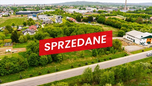działka na sprzedaż 1100m2 działka Tarnów