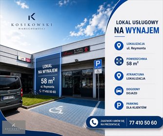 Zapraszam do wynajęcia 58 m² lokalu usługowego w pasażu Reymonta lokal użytkowy Namysłów, Reymonta