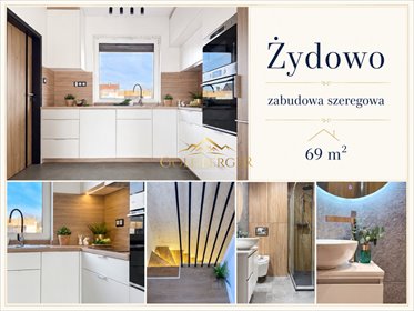 Nowoczesny dom 69 m² z tarasem i parkingiem zapraszam dom Żydowo, Przecławska
