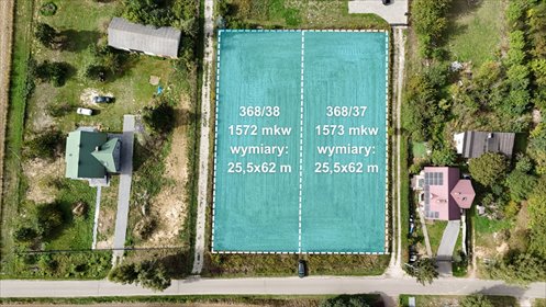 działka na sprzedaż 1573m2 działka Smugi