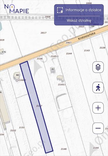 Do sprzedania działka 7 500 m² przy DK36 w Kobylinie działka Kobylin