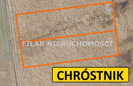 działka na sprzedaż 1710m2 działka Chróstnik